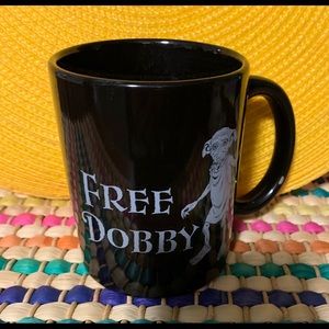 Free Dobby black coffee mug. Good condition
